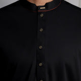 Black Kameez Shalwar - 1666