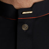 Black Kameez Shalwar - 1666