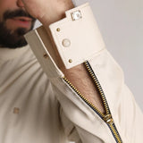 Cream Kameez Shalwar - 1681