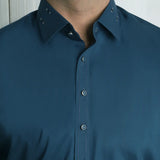 Blue Kameez Shalwar - 1706
