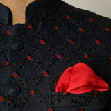 Premium Embroidered Prince Coat - PR-170 - Blue