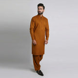 Rust Kameez Shalwar -1732