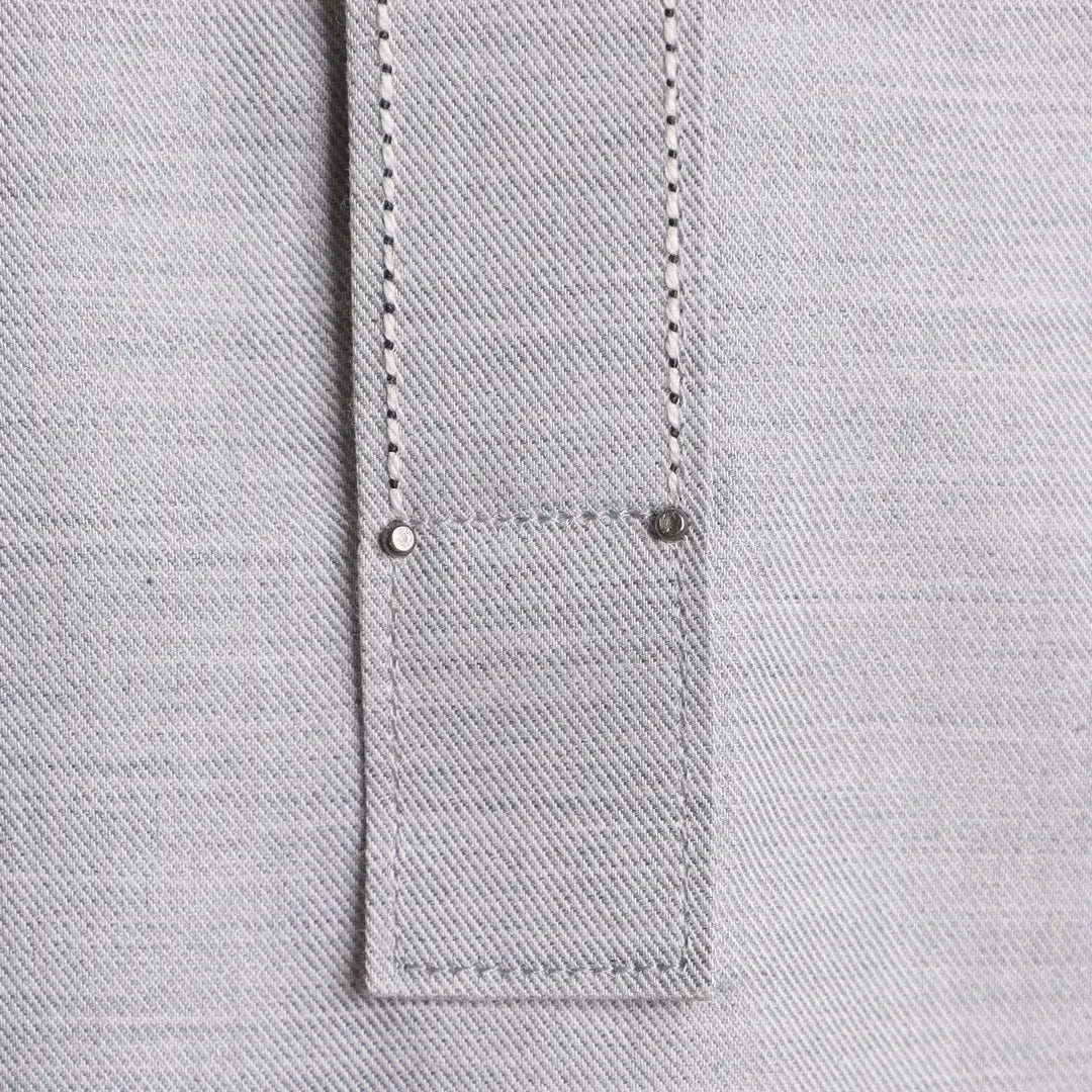 Grey Kameez Shalwar - 1734