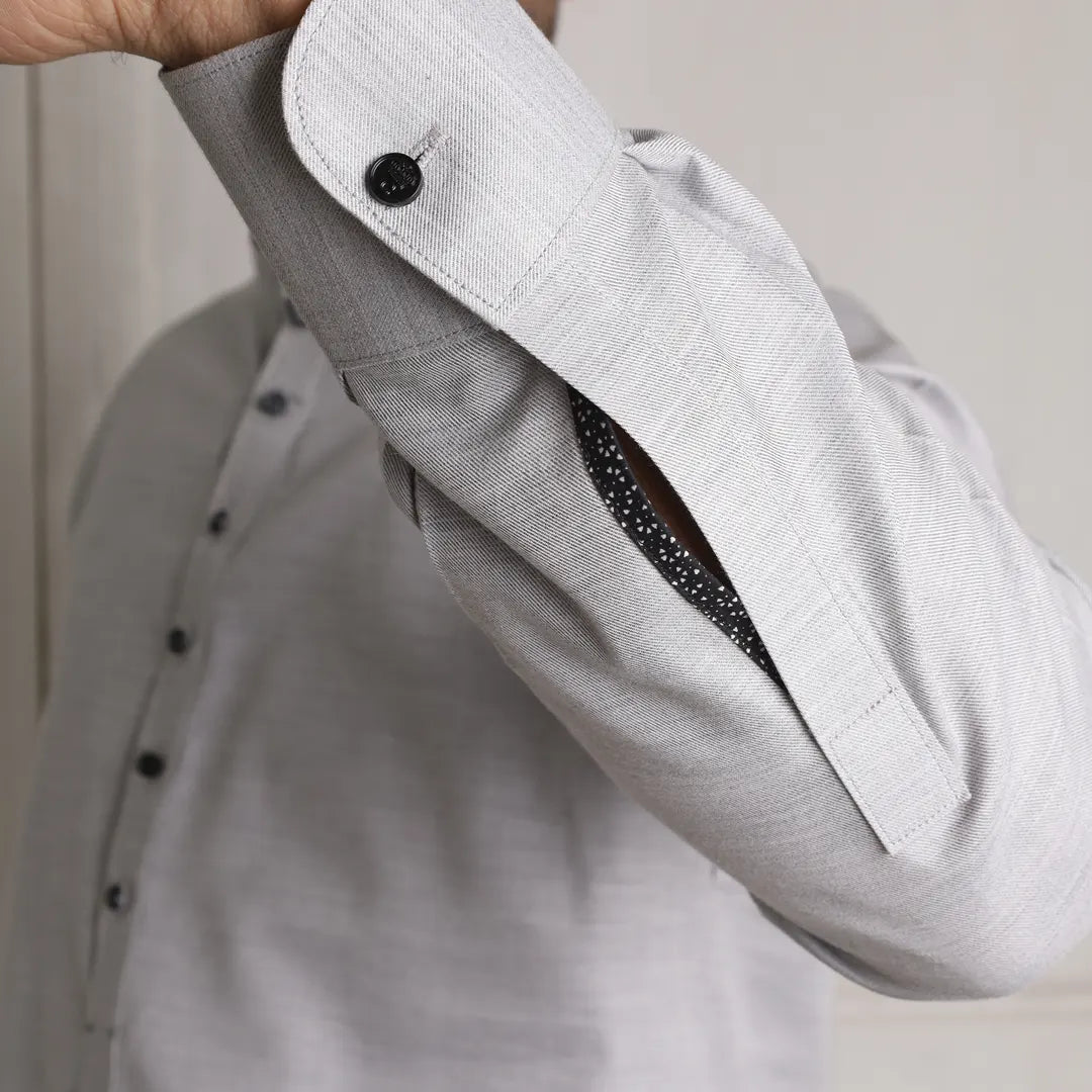 Grey Kameez Shalwar - 1734