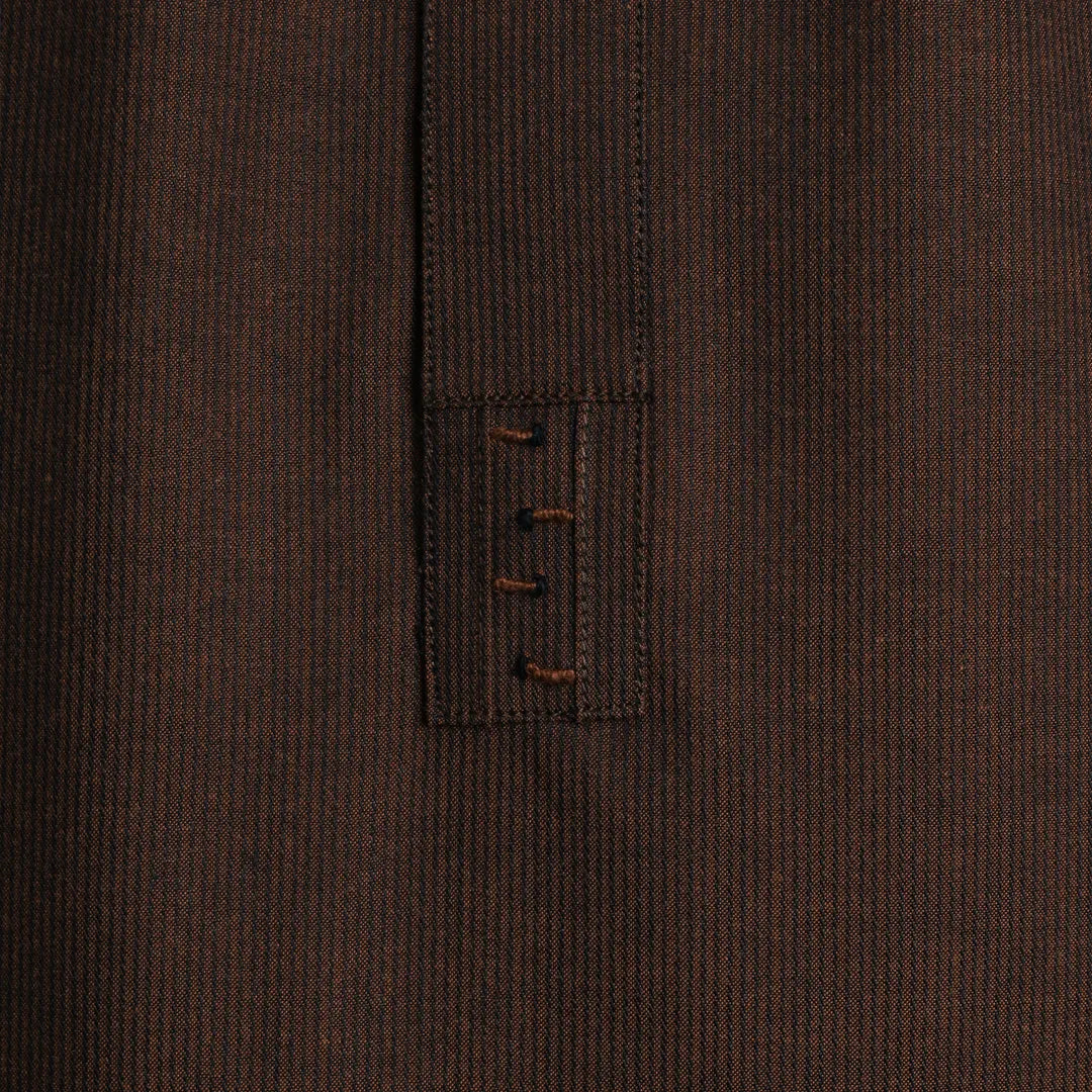 Brown Kameez Shalwar - 1744