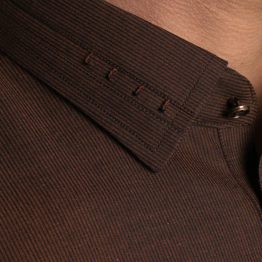 Brown Kameez Shalwar - 1744