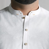 White Kurta Pajama - 1745