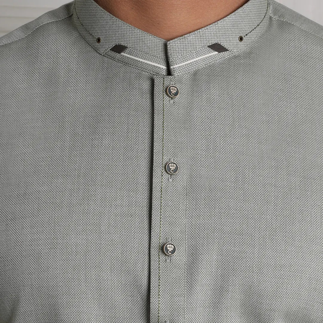 Mint Green Kurta Pajama - 1746