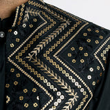 Waist Coat Black - 413
