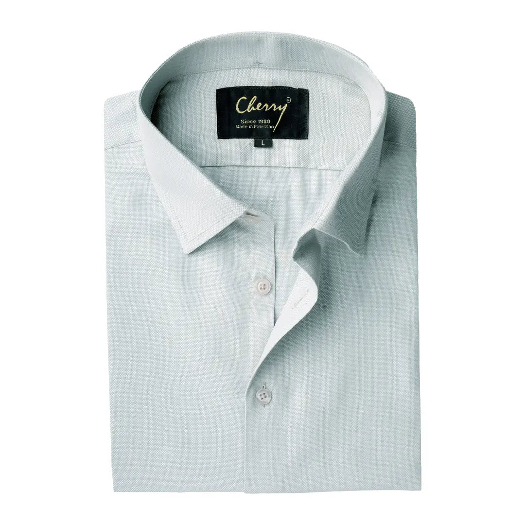 Cotton Mint Green Shirt - SH-627