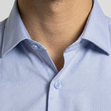 Egyptian Cotton Sky Blue Color Shirt - SH-725