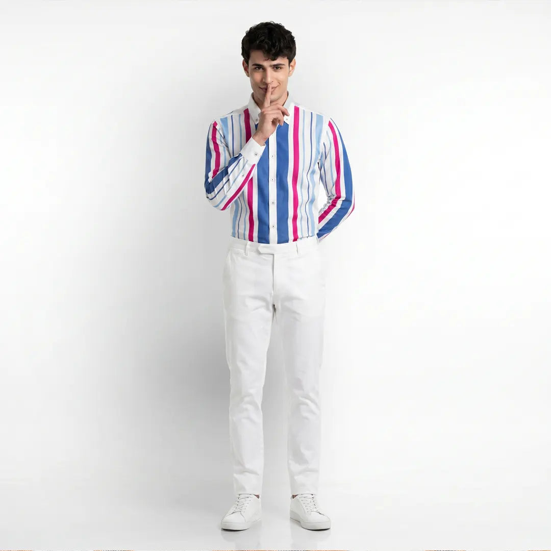 Egyptian Cotton Multi Checks Color Shirt - SH-751