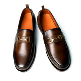 Abada Men's Brown Leather Loafer