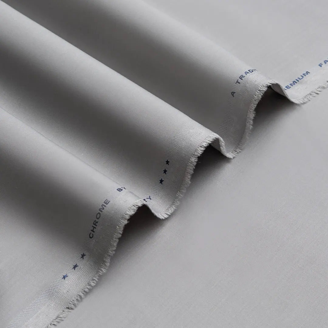 Chrome – Premium Unstitched Poly-Viscose Fabric