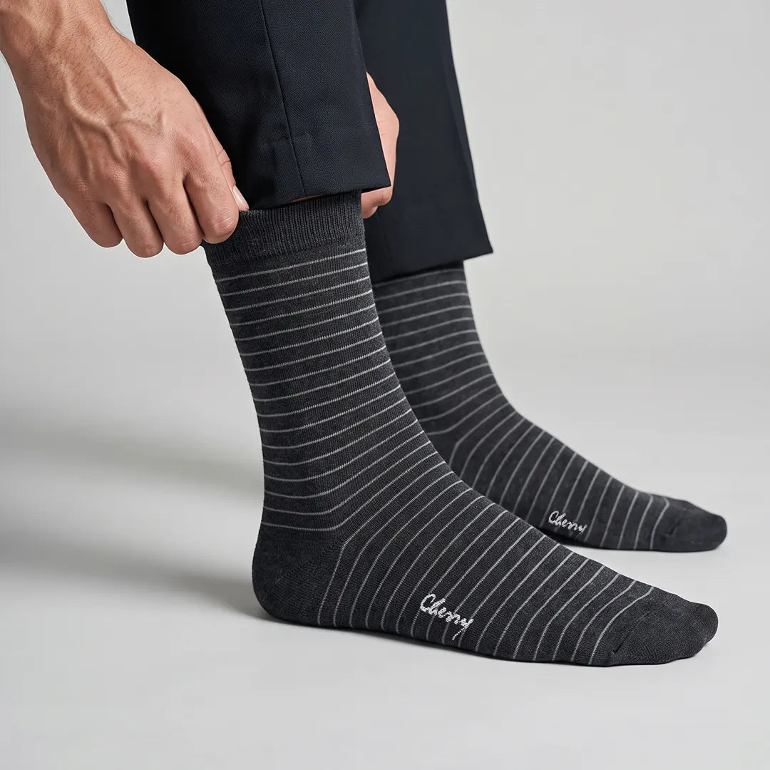 Cherry Premium Striped Socks - DS-3