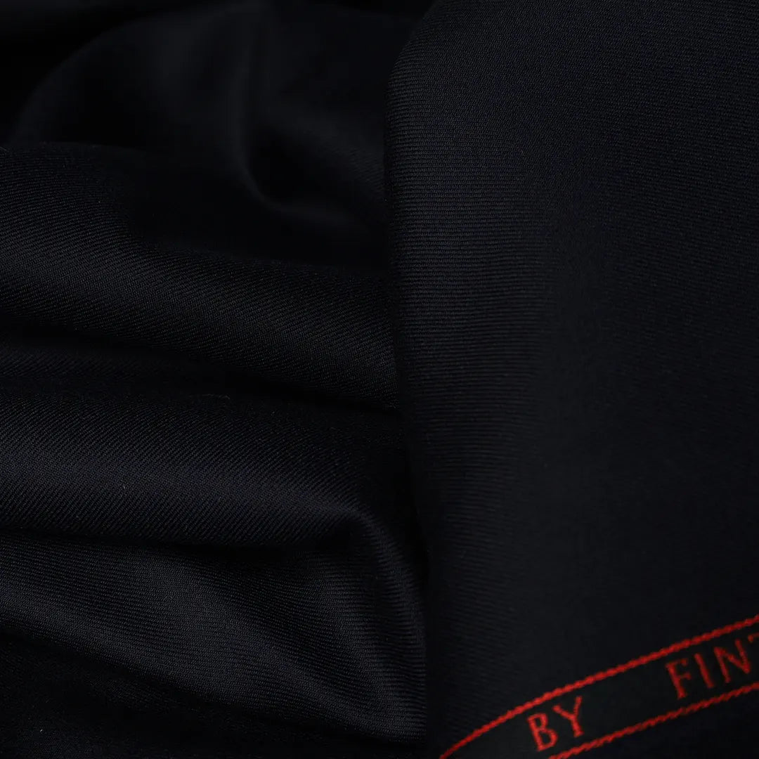 Suiting Fabric-Lusso (Black)
