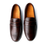 Izium Inspire Men's Brown Leather Shoes