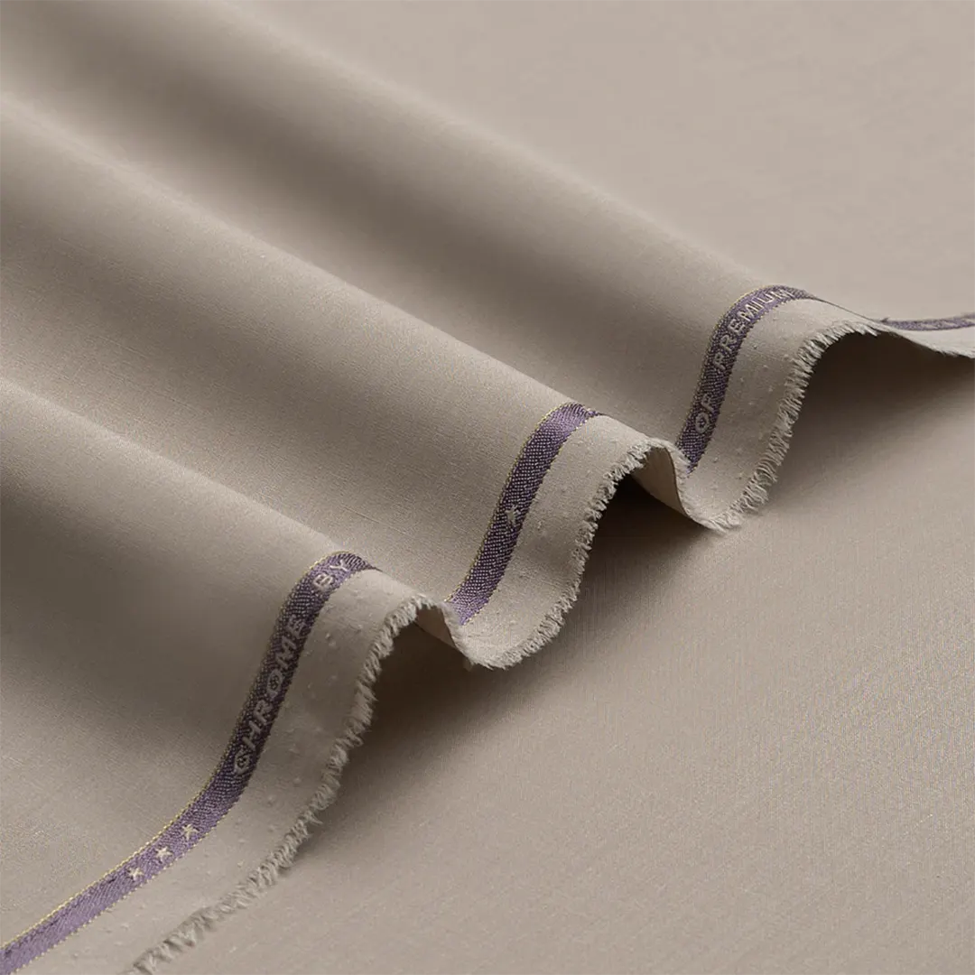Chrome – Premium Unstitched Poly-Viscose Fabric