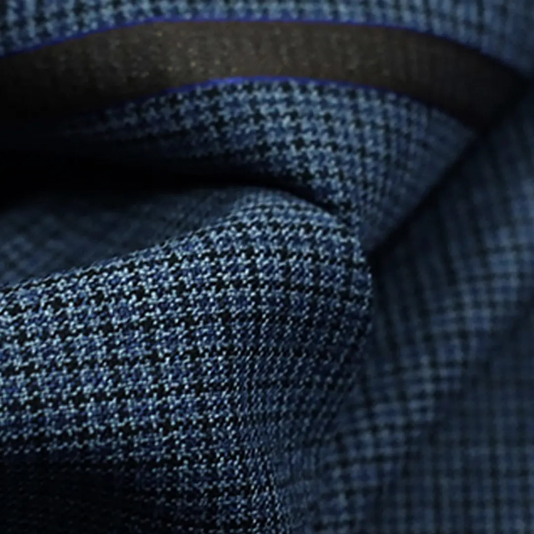 Suiting Fabric-Ss-7 (Blue Check)