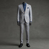 Fintes Italian Wool-Silk-Linen Hopsack Jacket - SU 06