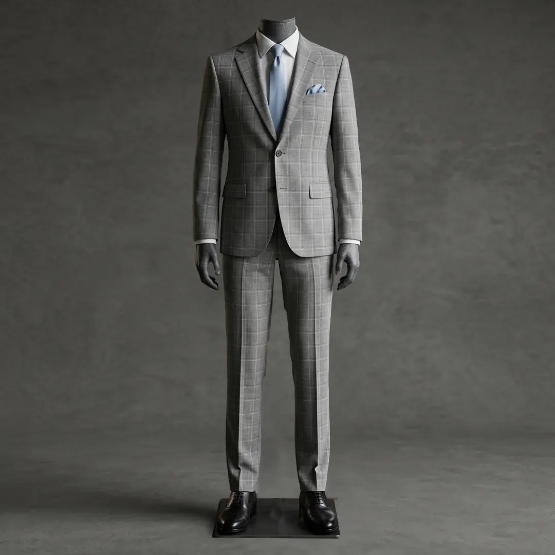 Fintes Italian Wool-Silk-Linen Hopsack Jacket - SU 07