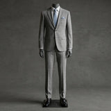 Fintes Italian Wool-Silk-Linen Hopsack Jacket - SU 07