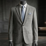 Fintes Italian Wool-Silk-Linen Hopsack Jacket - SU 07