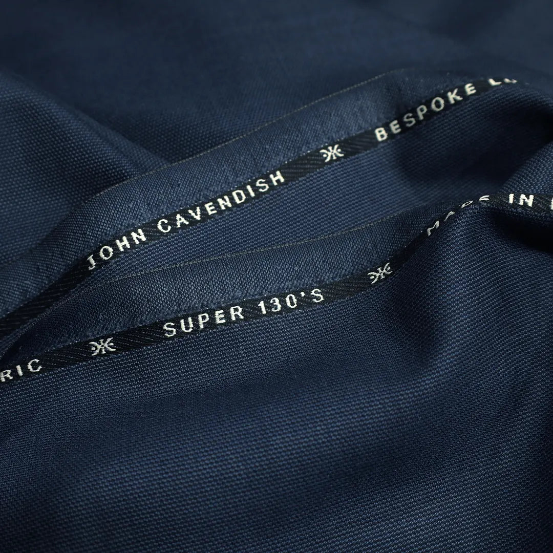 Suiting Fabric - John Air Force Blue