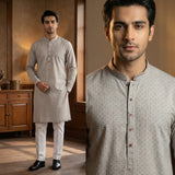 Grey Kurta -1165