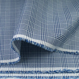 Unstitch Navy Check Shirt Fabric