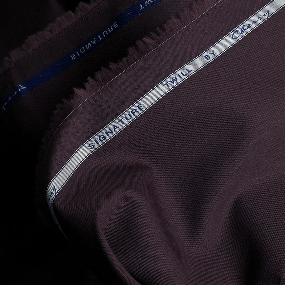 Unstitch Kameez Shalwar Egyptian Cotton - Signature Twill By Cherry