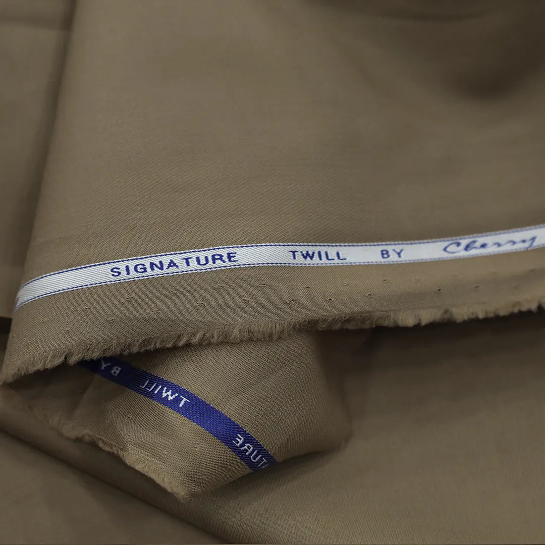 Unstitch Kameez Shalwar Egyptian Cotton - Signature Twill By Cherry