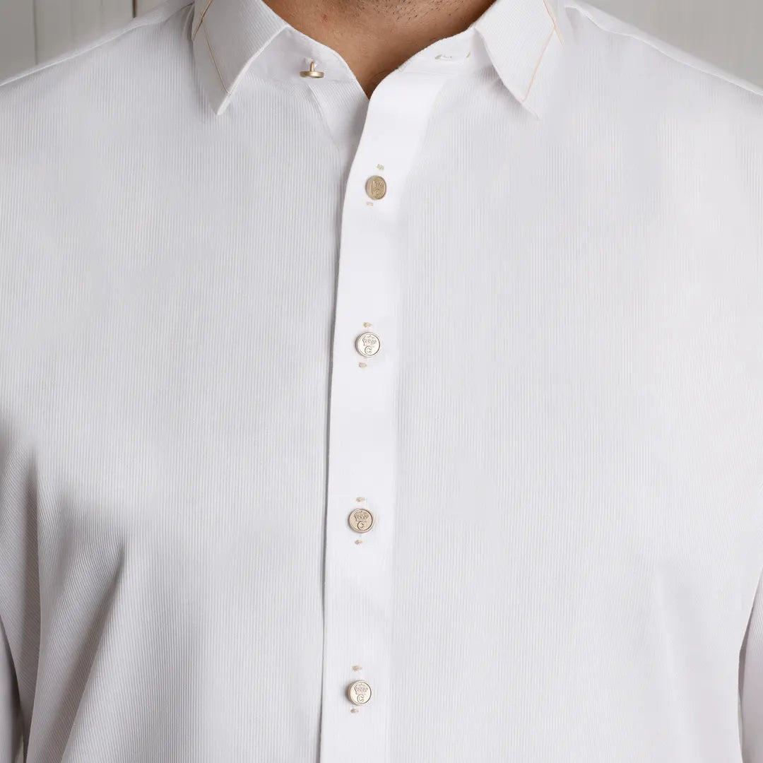 White Kameez Shalwar - 1682