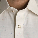 Off-White Kameez Shalwar - 1710