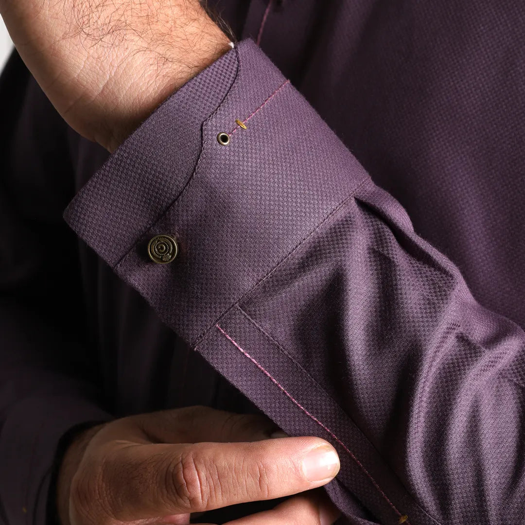 Purple Kameez Shalwar -1712