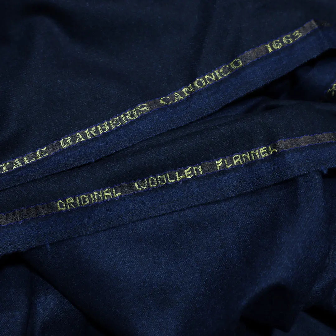 Suiting Fabric-Blue Lining Flannel